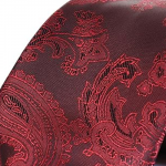 Random Stripe Necktie For Men jacquard Self Drsign Fabric Ties