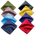 Satin Pocket Square for Men | Wedding Handkerchief for Suits, Blazers & Tuxedo | Men's Pocket Square 08 Pieces Combo