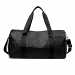 Multi-Function Large Capacity Travel Bag (Leather Look, Black)