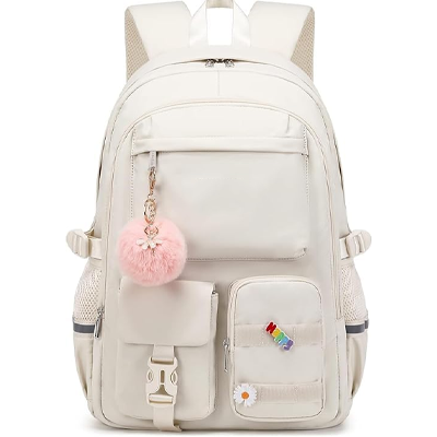 Big Laptop Backpack for Women & Teen Girls College Middle High School Bookbag Spacious Travel Daypack