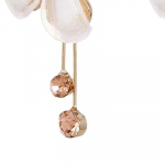 Gold Plated Floral Earrings