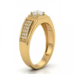 Mens Ring | Ring For Boys | Gold Diamond Ring
