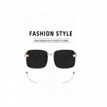 UV Protection, Riding Glasses, Others, Gradient Rectangular Sunglasses