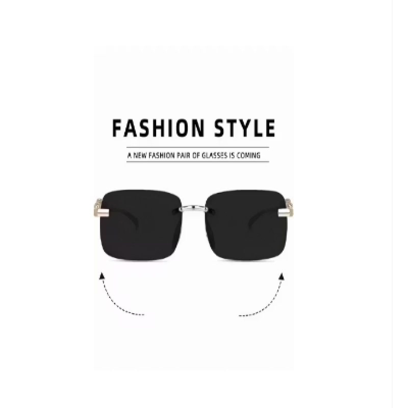 UV Protection, Riding Glasses, Others, Gradient Rectangular Sunglasses