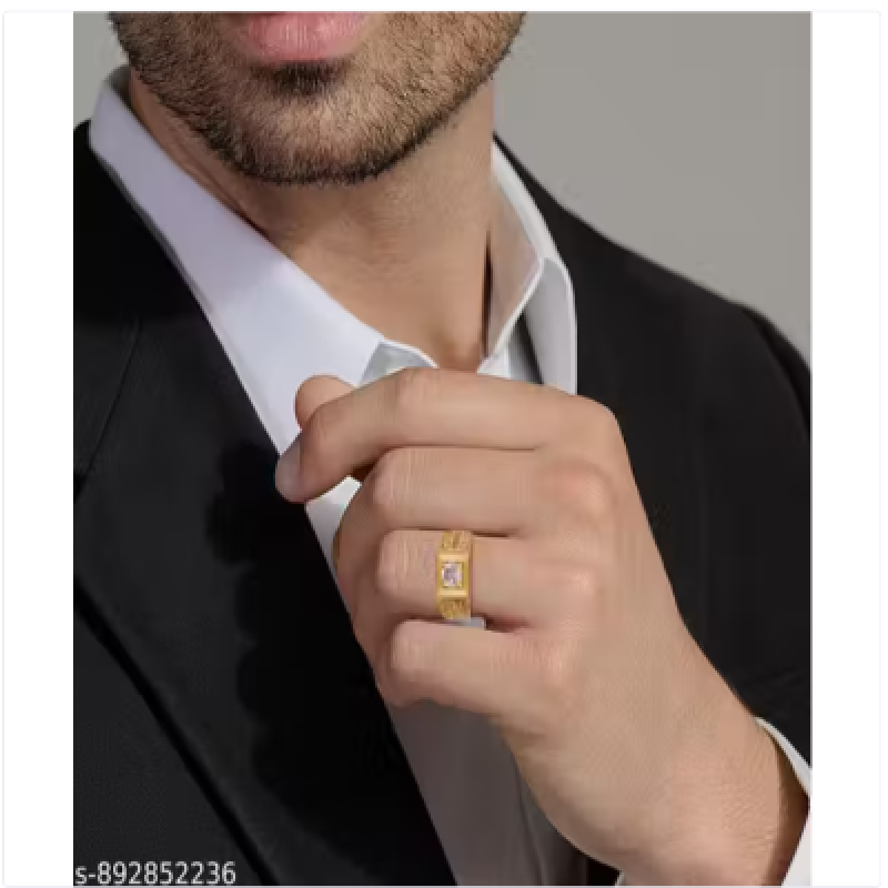 Diaamond Gold Ring For Men Ring
