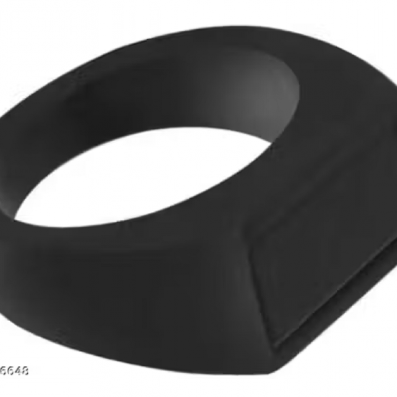 Fancy and Trendy Silver Finger Ring For Boys And Men Stylist Silver Rings combo pack (3)