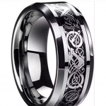 Men's Shine Rings Wedding Bands Ring for Men