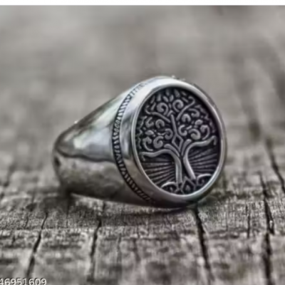 Tree of Life Signet Ring Classic Men & Women Viking Amulet Ring
