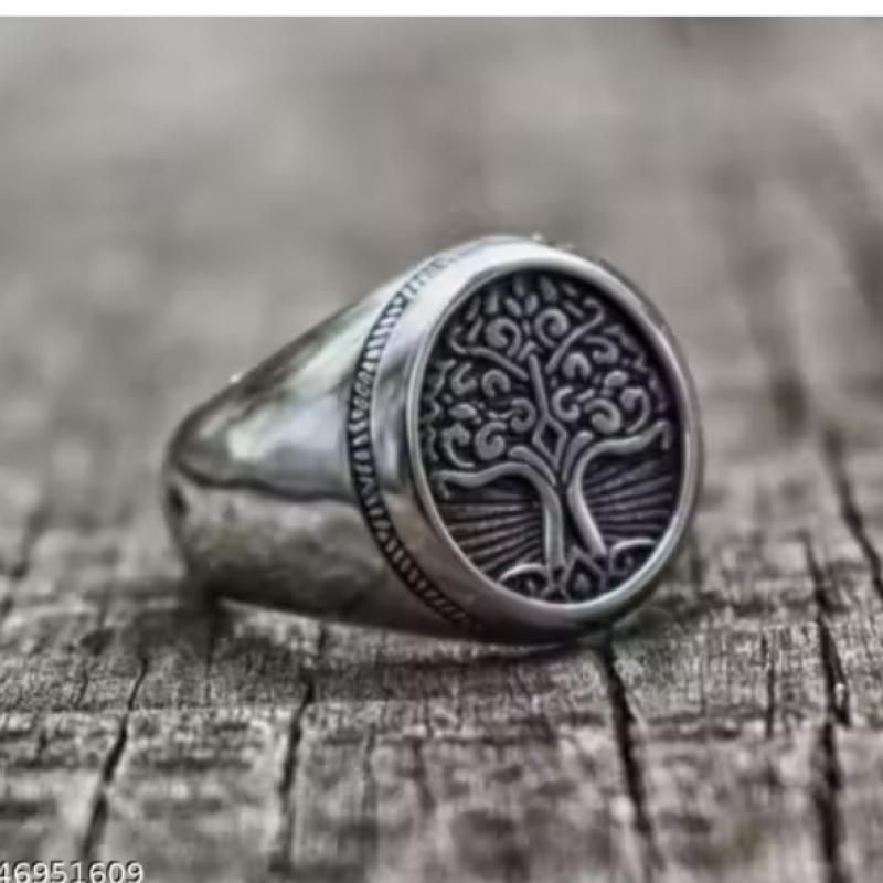 Tree of Life Signet Ring Classic Men & Women Viking Amulet Ring