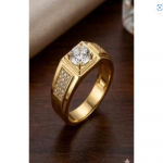 Mens Ring | Ring For Boys | Gold Diamond Ring
