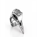 Men’s Viking Raven Skull Ring