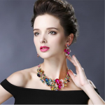 Necklace Jewellery Set for Women Latest Stylish Design Fancy Crystal