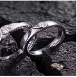 Couple heart ring set for men and women | Stylish couple ring set for men and women| Trending couple ring