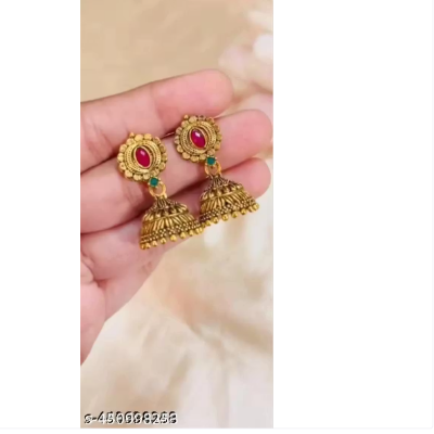 Women Daily Wear Ethnic Jhumka Earrings Set for Women (Pack of 6)